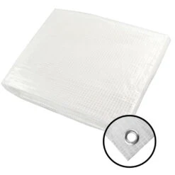 Gitter Gewebeabdeckplane 1,5 X 1,5 M 150 G/m² Transparent