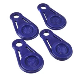 Fishbull Planenösen Set 4 Stück Aus Kunststoff In Blau