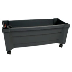 Pflanzkasten Calypso Rollbar Anthrazit Aus Kunststoff