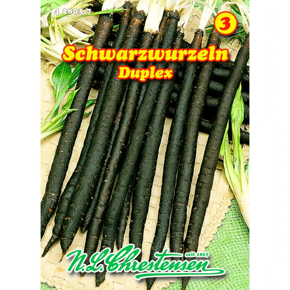 Saatgut Schwarzwurzel Duplex, Für Ca. 5 – 6 Laufende Meter