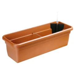 Prosperplast Bewässerungskasten 60 Cm In Terracotta Mit Anzeige