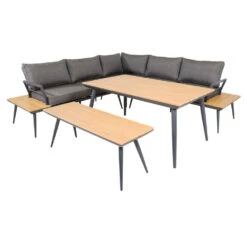 Eckbankgarnitur Dining Arezzo 5-teilig