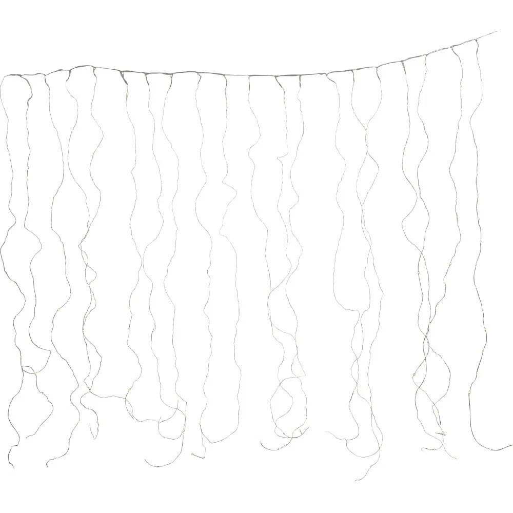 LED-Lichtervorhang Mit 400 Mini-LEDs