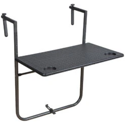 BalkonhÀngetisch Eckig Mit Klappfunktion