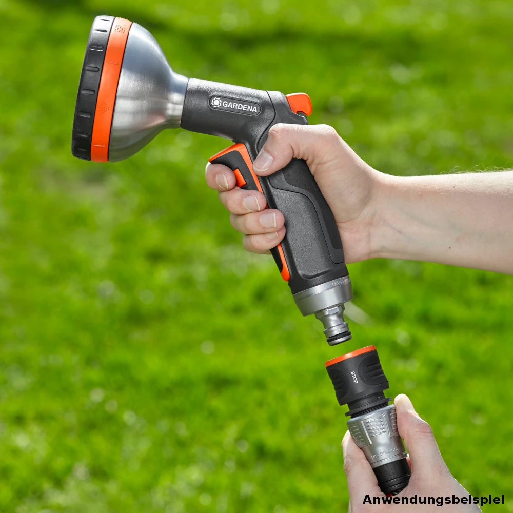 Gardena Schlauchverbinder 1/2"-5/8" Aus Metall Mit Wasserstopp - Image 5