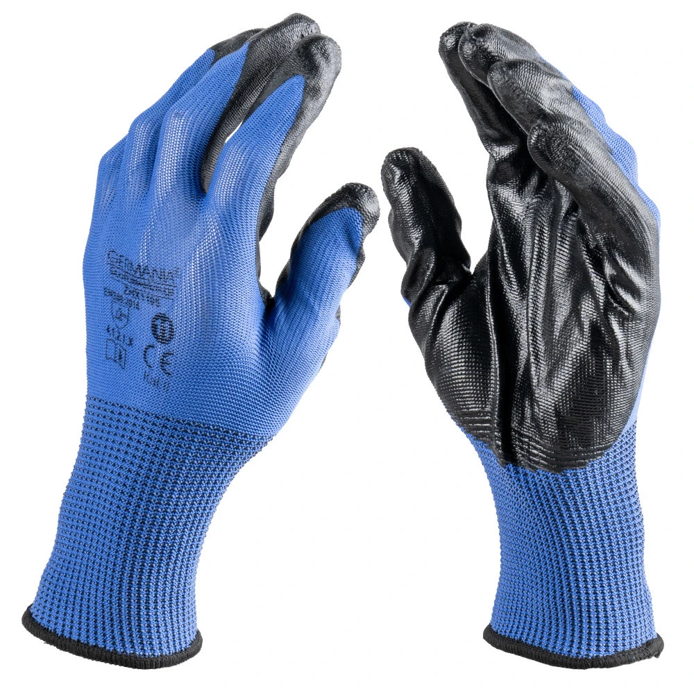 Arbeitshandschuhe-Set Größe 11 In Blau