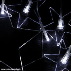 LED-Lichterkette Mit 8 LED-Sternen
