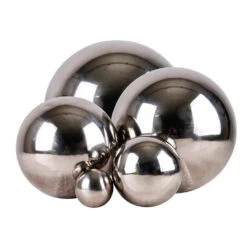 Dekokugel 9 Cm Aus Edelstahl