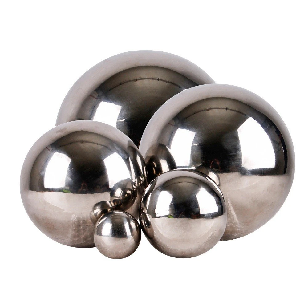 Dekokugel 9 Cm Aus Edelstahl