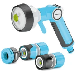 Cellfast Gartenbrausen-Set ERGO™ 4-teilig, 3/4", Mit 4-Funktions-Brause