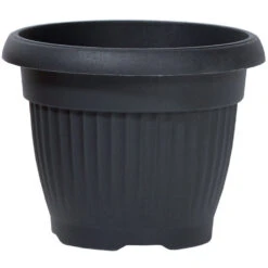 Prosperplast Blumentopf Terra Rund 40 Cm In Anthrazit