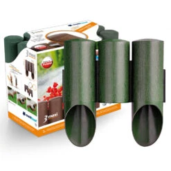 Cellfast Maxi Rasenkante Palisade 2,1 M In Grün 3er