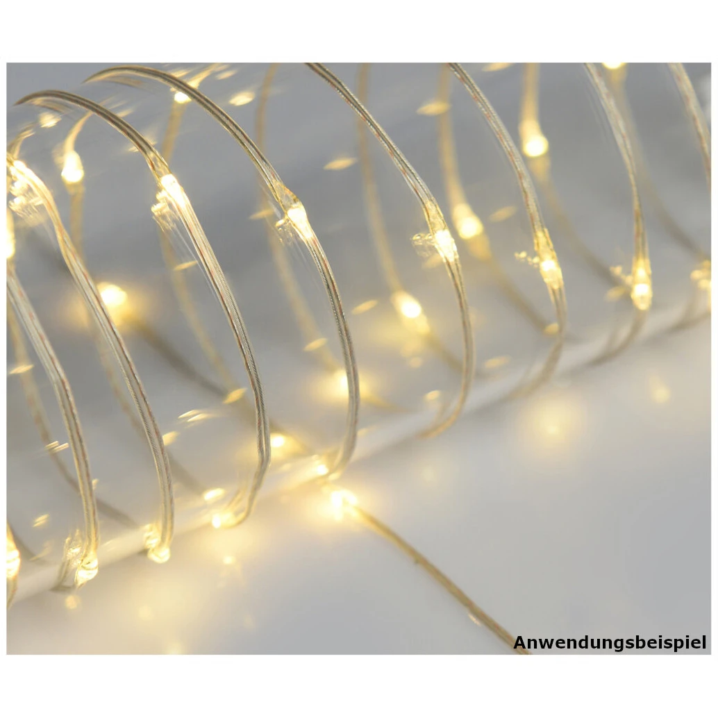 LED-Lichtschlauch 12 M Mit 120 Warmweißen LEDs - Image 3