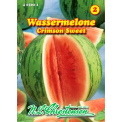 Saatgut Wassermelone Crimson Sweet Frühreife Sorte