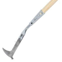 Fugenkratzer Aus Edelstahl Mit Holzstiel Und Kunststoff-Schonkappe