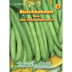 Saatgut Buschbohnen Saxa Ertragreich Für Ca. 7-9 Laufende Meter