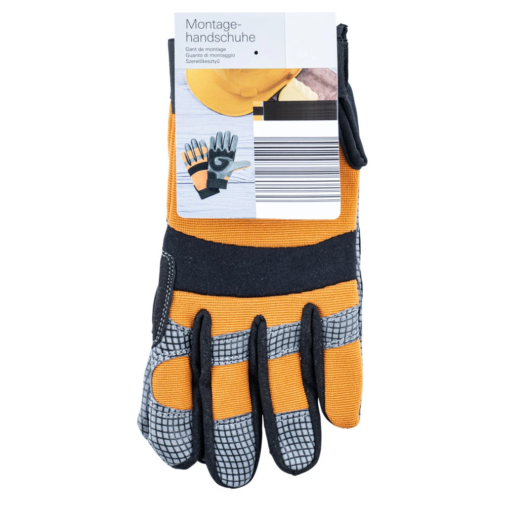 Montagehandschuhe Größe 10 In Orange - Image 3