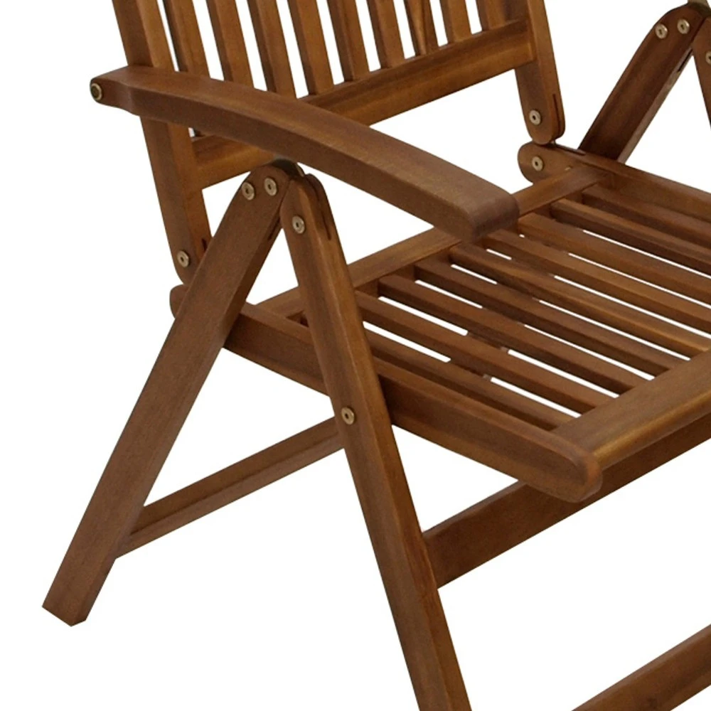 Gartenstuhl-Hochlehner Maracana Geöltes Akazienholz - Image 3