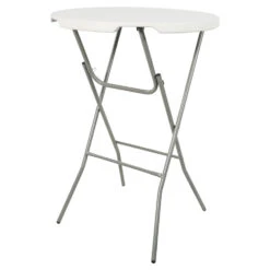Stehtisch Klappbar Ø 80 X 110 Cm Mit Metallgestell