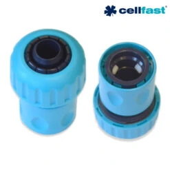 Cellfast Schlauchkupplung Durchlaufkupplung 3/4" Schnellkupplung Steckkupplung Verbinder