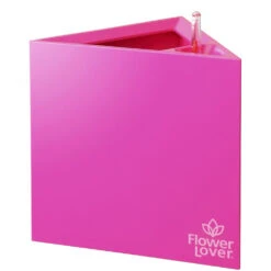 Flower Lover Blumentopf 21 X 21 X 21 Cm In Pink Mit Bewässerungssystem