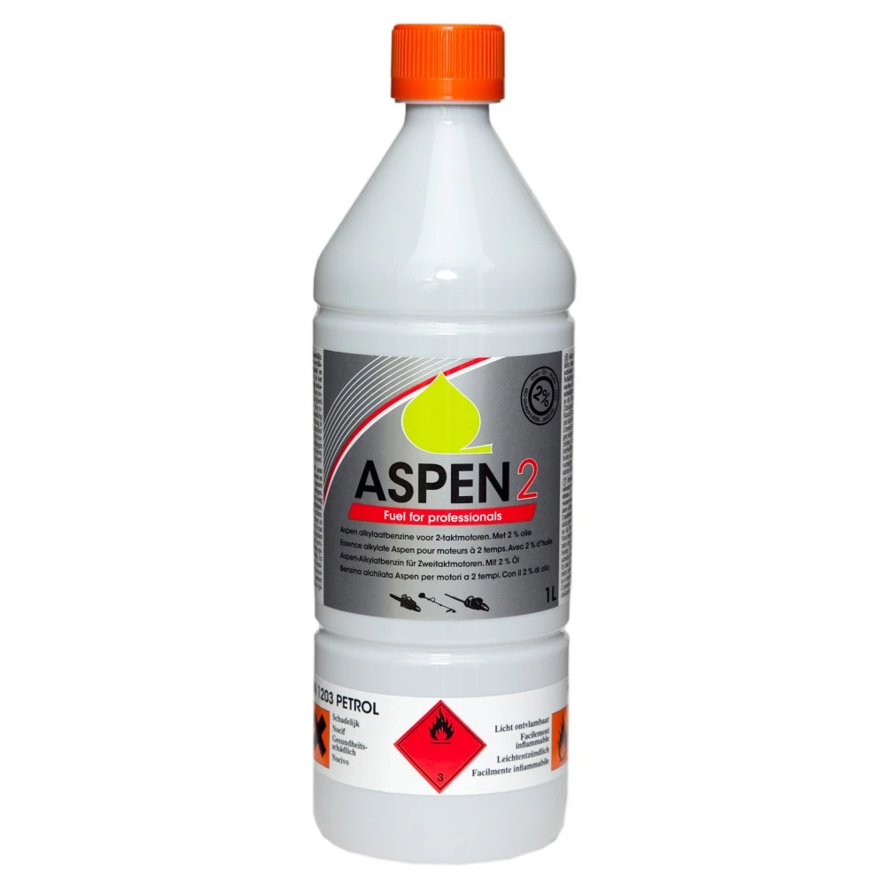 Aspen 2-Takt Benzin-Gemisch, Gebrauchsfertig, 1 Liter