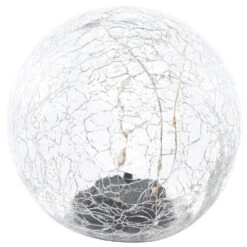 LED-Solarkugelleuchte Ø 25 Cm Mit Crashglas, 30 LED
