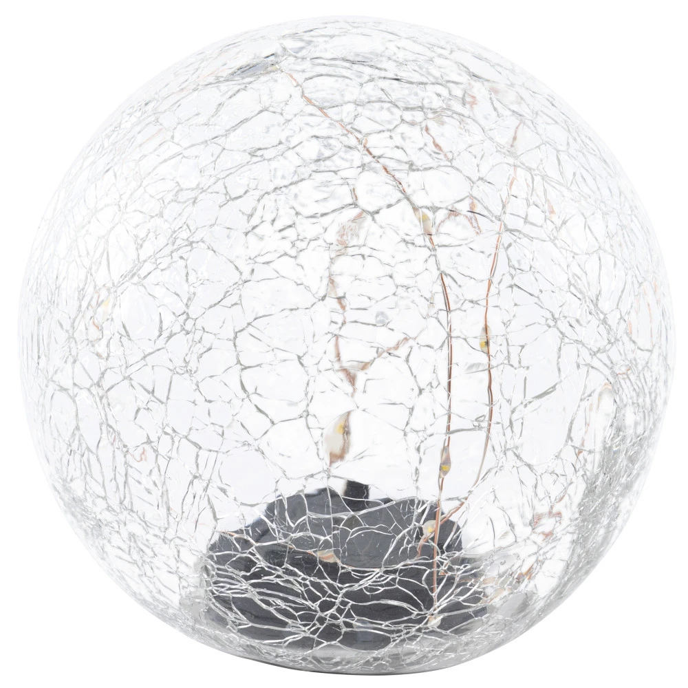 LED-Solarkugelleuchte Ø 20 Cm Mit Crashglas, 20 LED