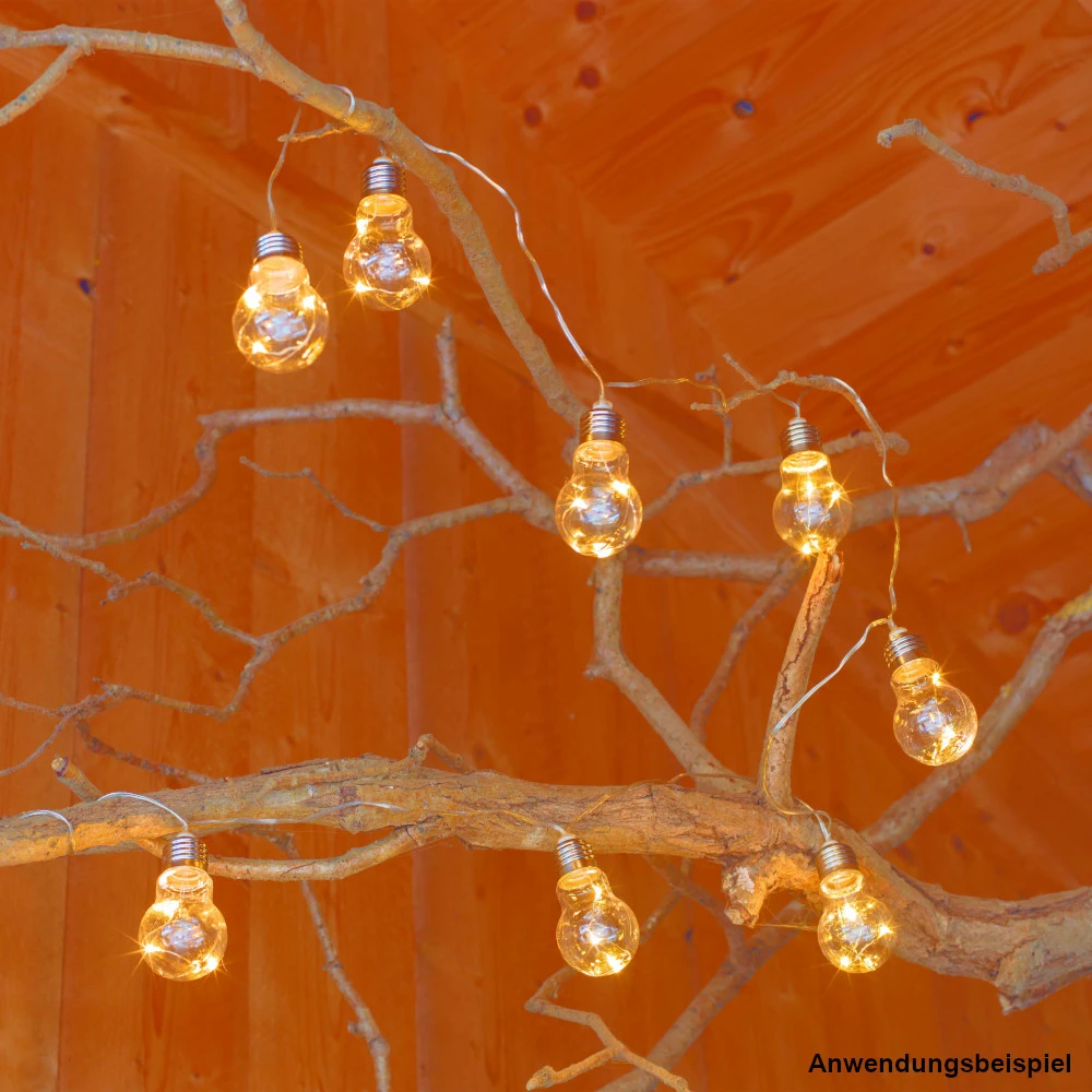 Partylichterkette 300 Cm, Mit 10 WarmweiĂen LEDs - Image 2