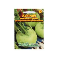 Saatgut Kohlrabi Delikatess Weiß Für Ca. 120 Pflanzen
