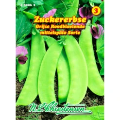 Saatgut Zuckererbse Mittelspäte Sorte Für Ca. 12 Laufende Meter