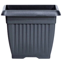 Prosperplast Blumentopf Terra Eckig 19 X 19 Cm In Anthrazit