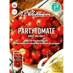 Saatgut Partytomate Sweet Million F1 Für Ca. 15 Pflanzen