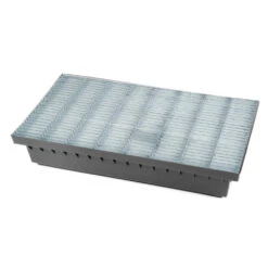 Fußabtreter Aus PP 580x370x100 Mm, Trittrost Stahl Verzinkt