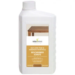 Teakholz/Hartholz Schutz Dunkelbraun 1000 Ml