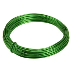 Bindedraht 12 M Grün, Aus Aluminium