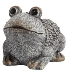 Deko Steinfigur Frosch Aus Magnesium