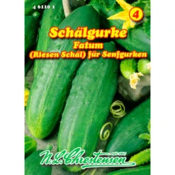 Saatgut Schälgurke Fatum Halslose Früchte Für Ca. 40 Pflanzen