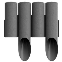 Cellfast Rasenkante Palisade 10 StĂŒck 2,3 M Aus Kunststoff