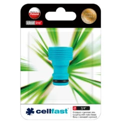 Cellfast Hahnanschluss Wasserhahn 3/4" Mit Außengewinde