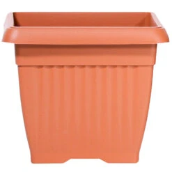 Prosperplast Blumentopf Terra Eckig 37 X 37 Cm In Terracotta