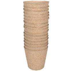 Anzuchttöpfe 8 X 8 Cm Rund, 16 Stück, Papier