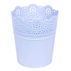 Prosperplast Blumentopf Lace Ø 16 Cm In Hellblau