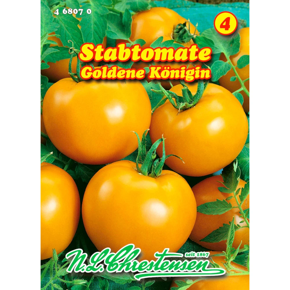 Saatgut Stabtomate Goldene Königin Gelb, Reicht Für Ca. 80 Pflanzen