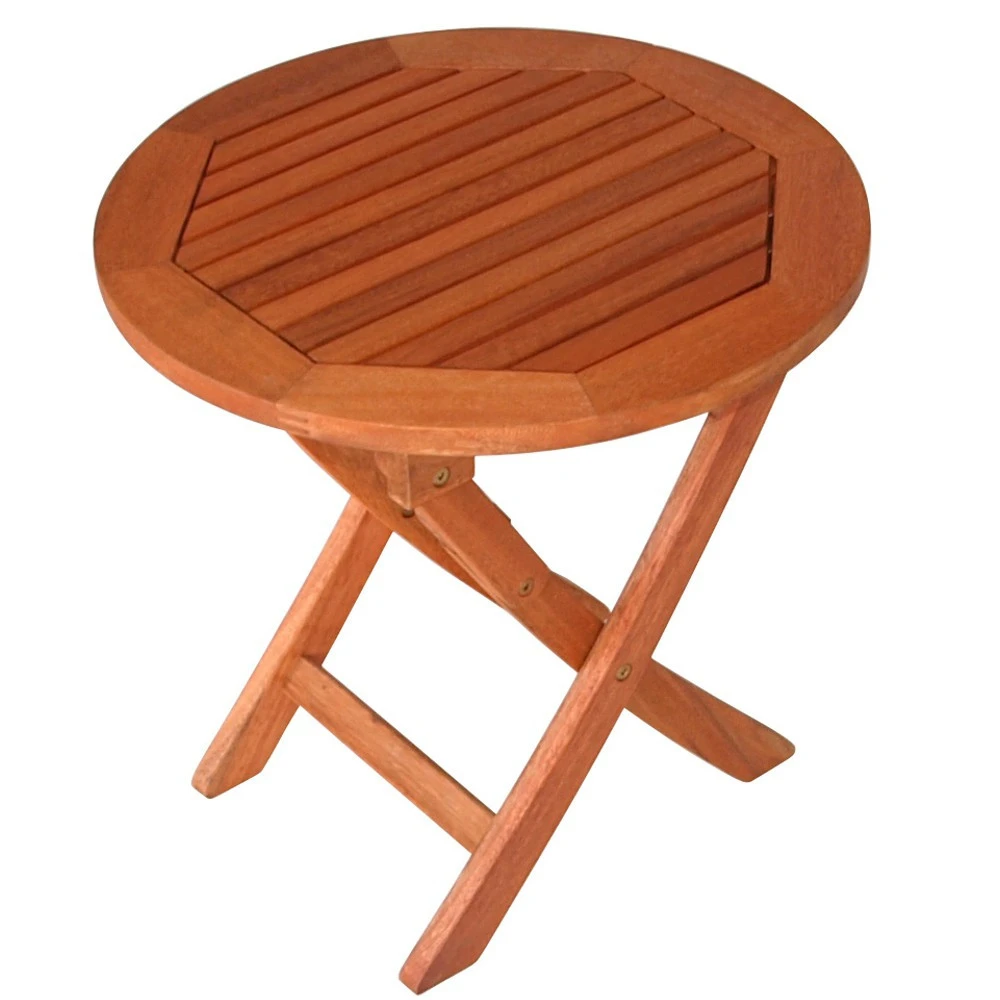 Beistelltisch Rio, Ø 48 X 45 Cm, Eukalyptus Geölt