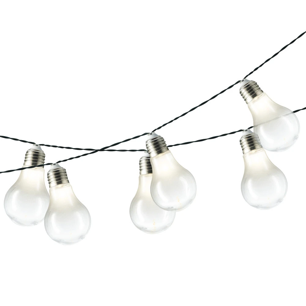 Partylichterkette 300 Cm, Mit 10 WarmweiĂen LEDs