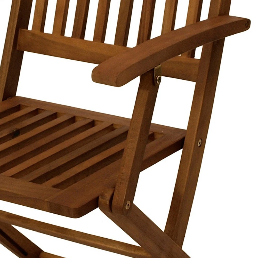 Klappstuhl-Set BENITA, 2-teilig, Akazienholz Geölt - Image 3