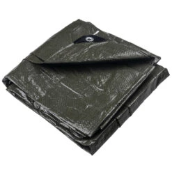 Fishbull Abdeckplane Profi 4 X 5 M 150 G/m² Grün/schwarz