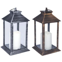 LED Laterne Batteriebetrieben Aus Kunststoff In Verschiedenen Farben